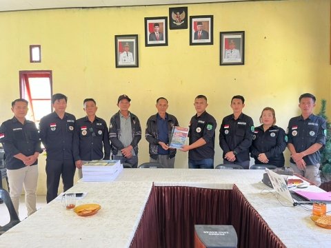 Serah Terima Dokumen Pemdes - BPD Desa Long Bawan