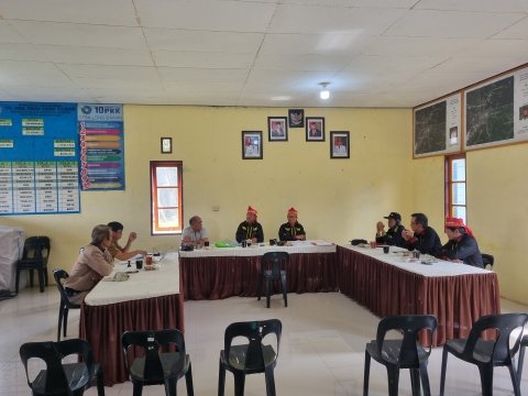 Kegiatan Persidangan Adat Desa Long Bawan