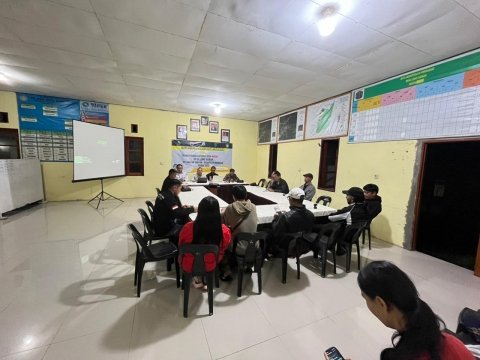 Musyawarah Pembentukan Pengurus KDMP Desa Long Baw